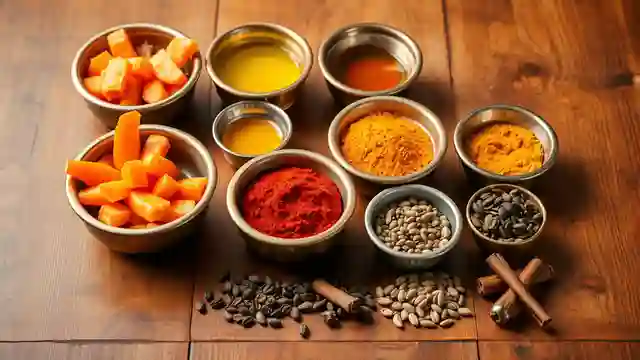 carrot pickle ingredients 